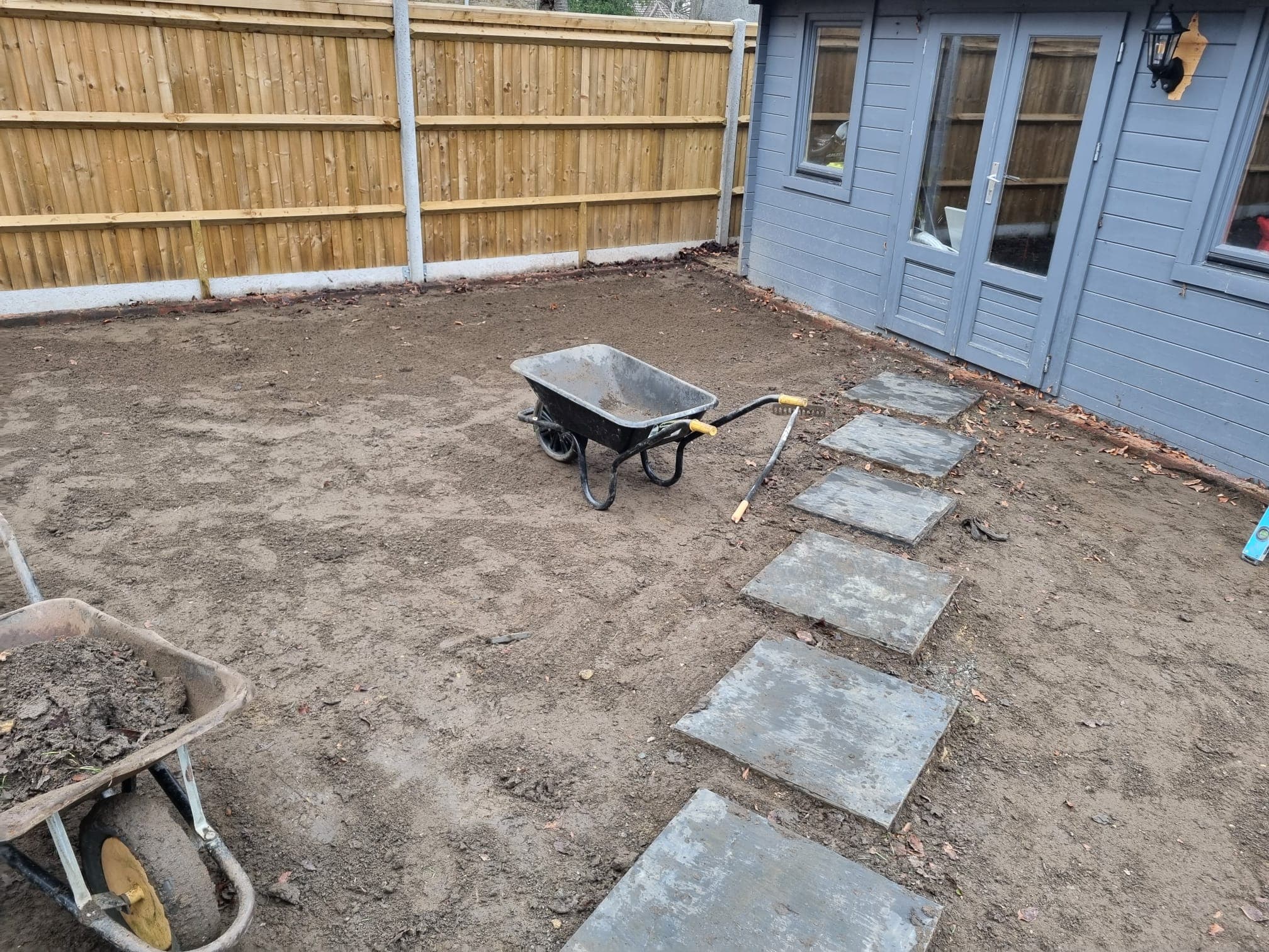 Ground preparation in Dartford